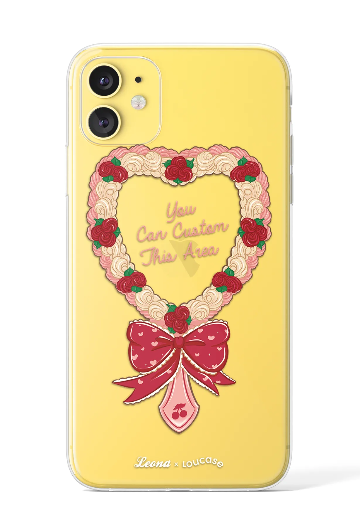 A Heart's Vestige - KLEARLUX™ Limited Edition Leona x Loucase Phone Case | LOUCASE