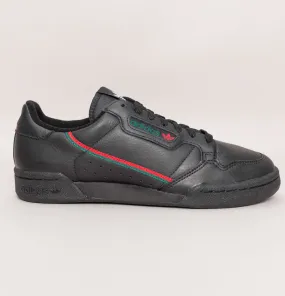 Adidas Continental 80 Trainers Black/Scarlet