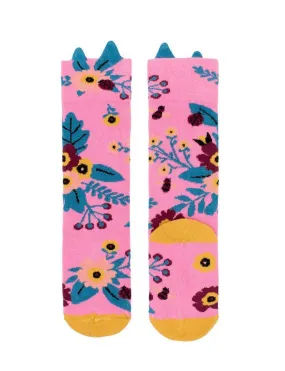 Billy Loves Audrey Garden Socks - Knee High Pink