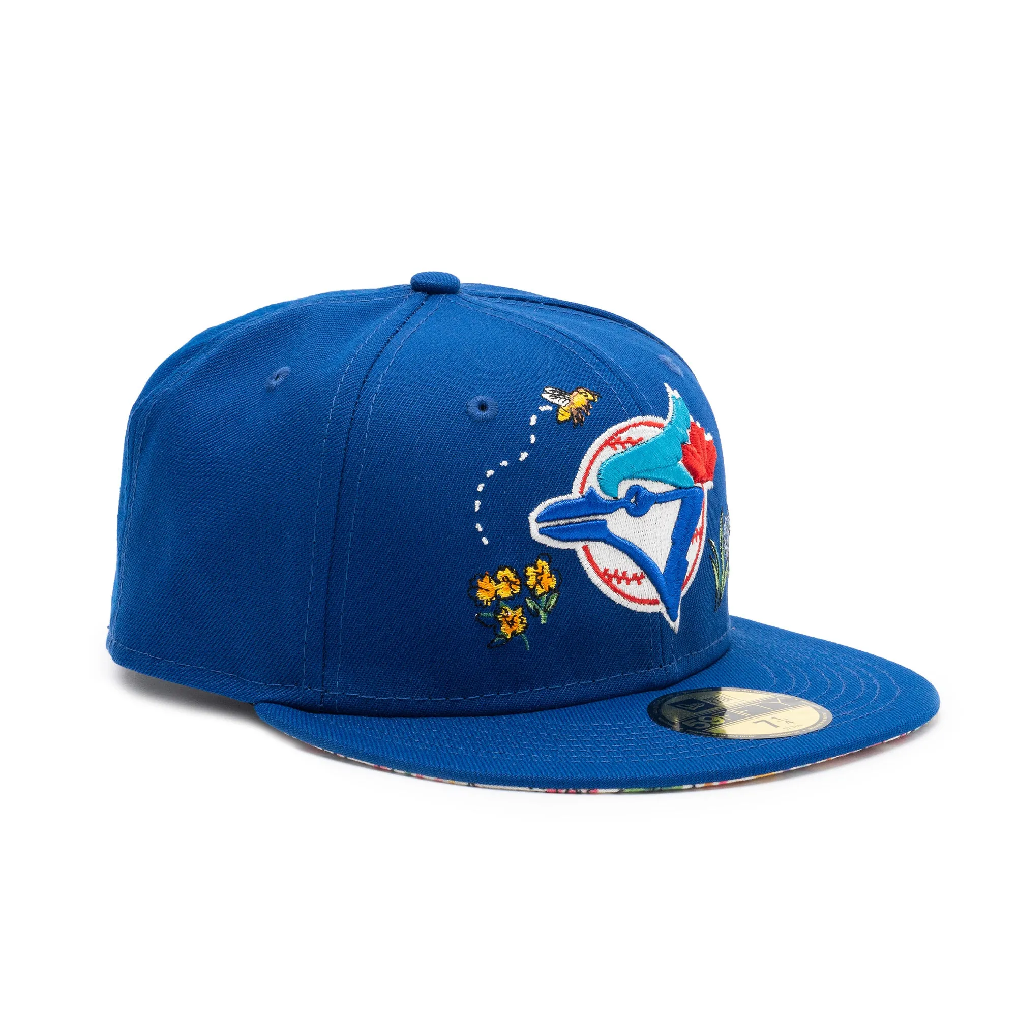 Blue Jays Watercolor Floral Blue