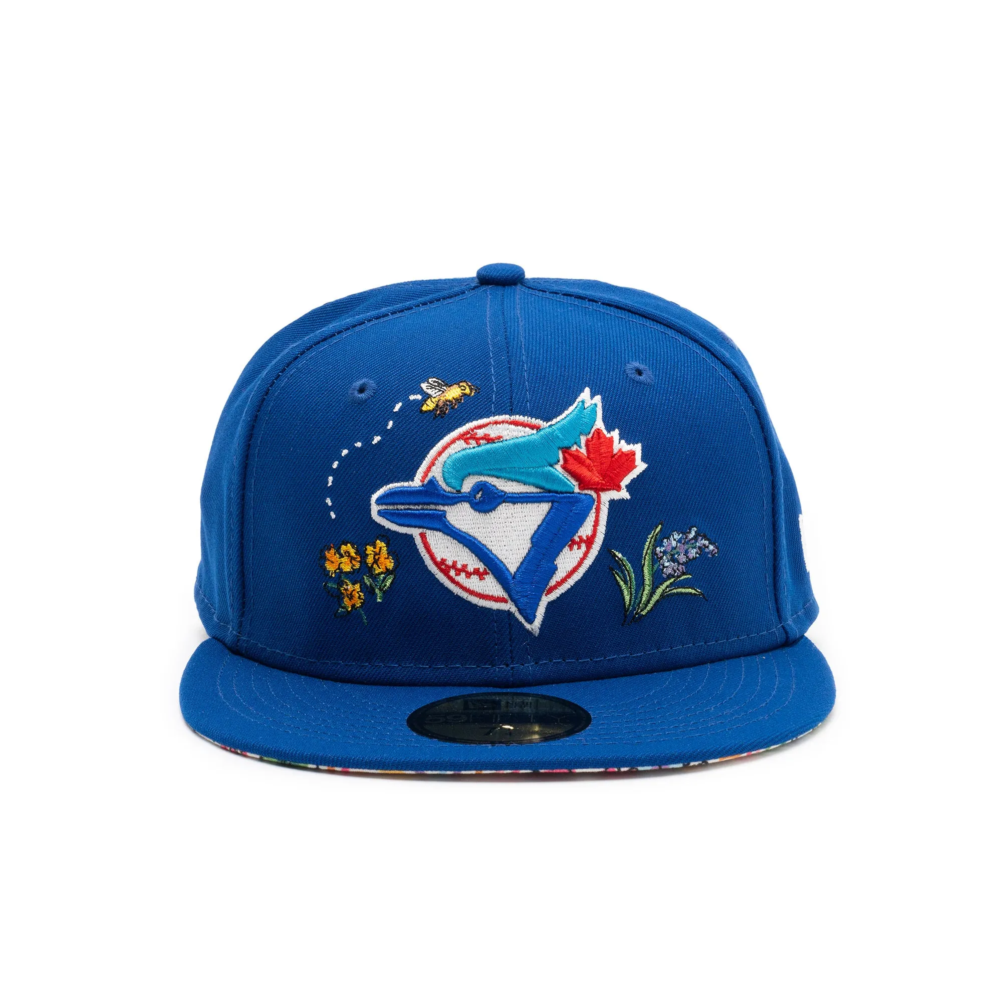 Blue Jays Watercolor Floral Blue