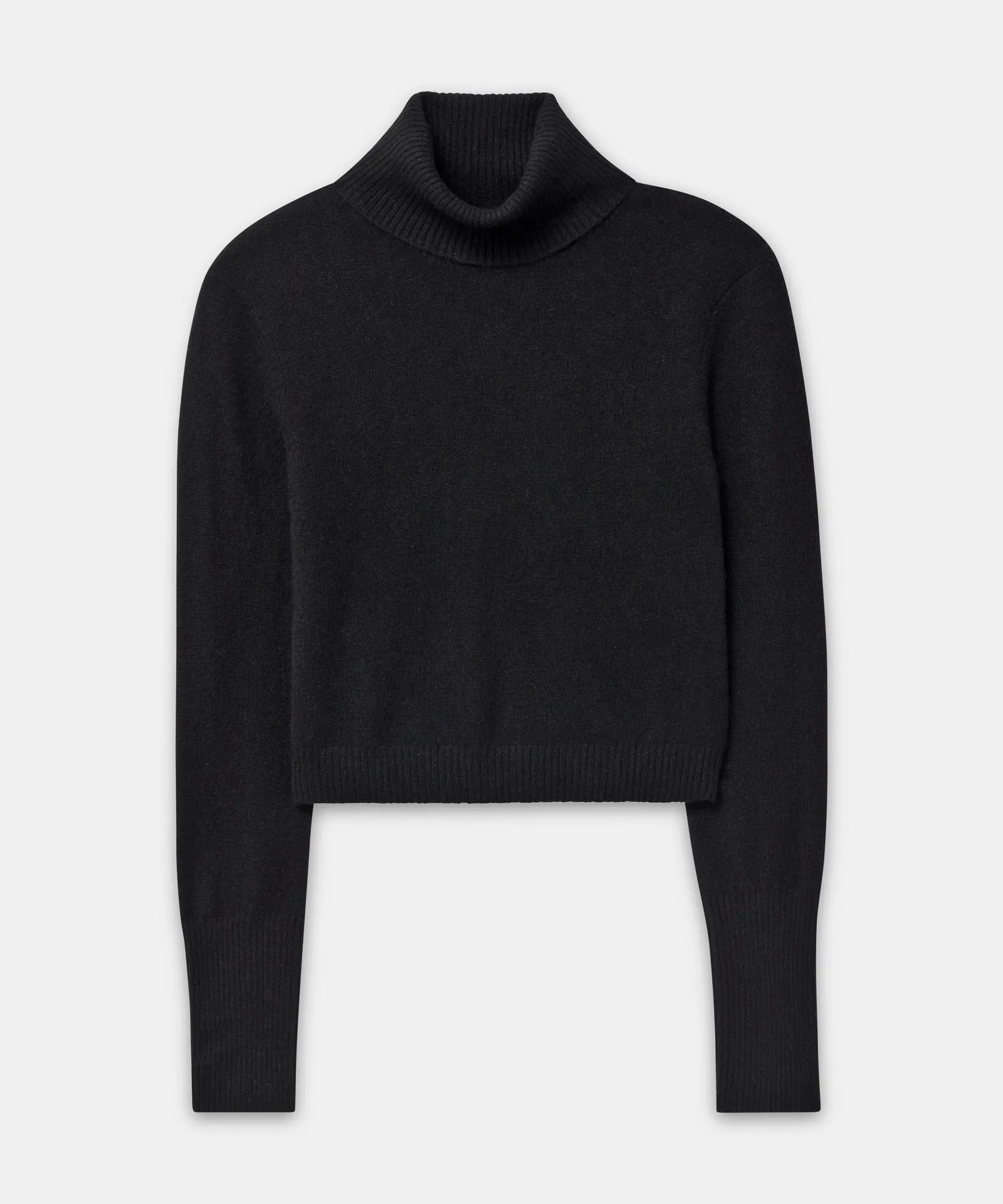 Cashmere Cropped Turtleneck