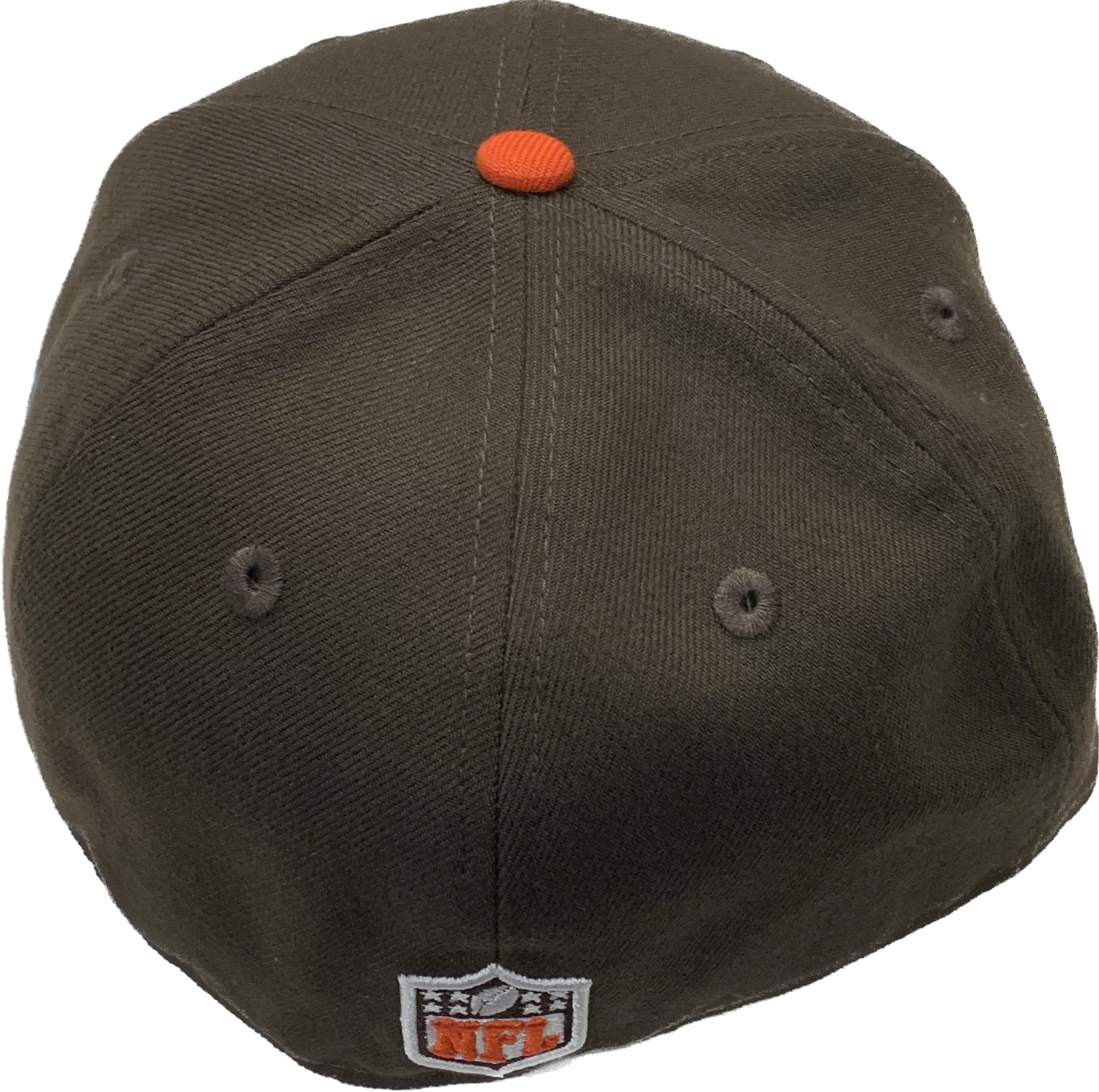 Cleveland Browns New Era The DAWG Two Tone 59FIFTY Fitted Hat - Brown/Orange