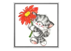 Cute Kitty | Canvas Art Print