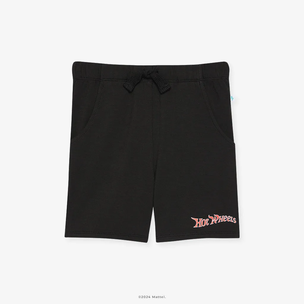 Dark Charcoal French Terry Shorts