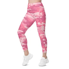 ELEVATED ESSENTIALS, THE PERFECT SIDE POCKET LEGGING PINK CAMO