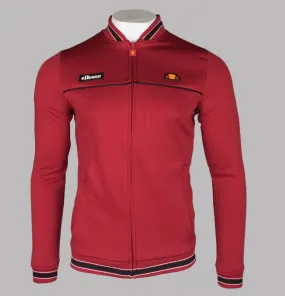 Ellesse Tommie Track Top Dark Red