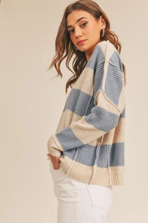 Exposed Seam Sweater