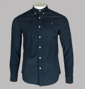 Farah Fontella Slim Fit Cord Shirt True Navy