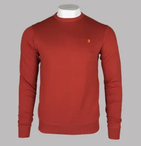 Farah Tim Sweatshirt Crimson