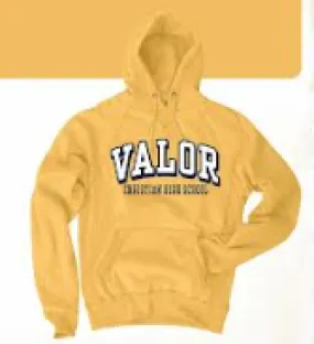 Felt Applique Hoodie Valor Christian High School