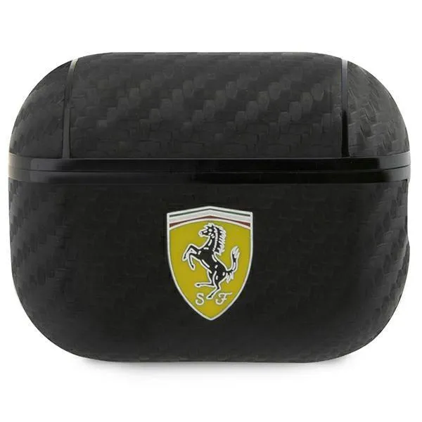 Ferrari PU Carbon On Track Case for Airpods 2 Black - FESAP2CABK