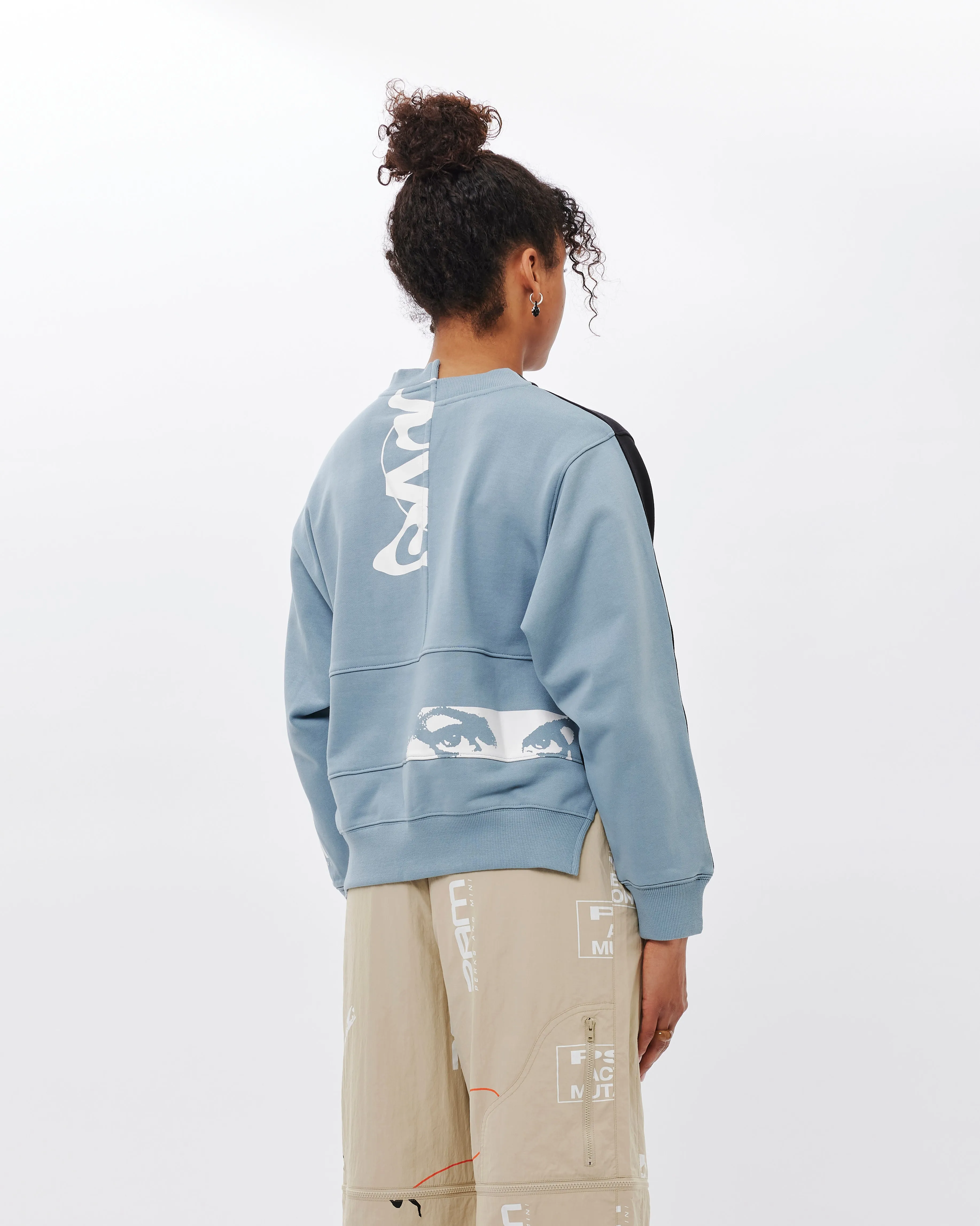 Flotsam Split Neck Sweatshirt