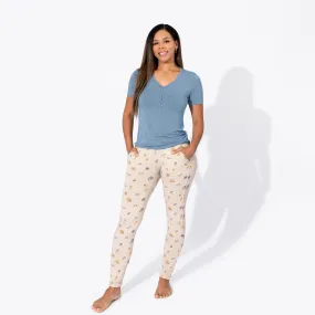 Football Bamboo Women's Pajama Set