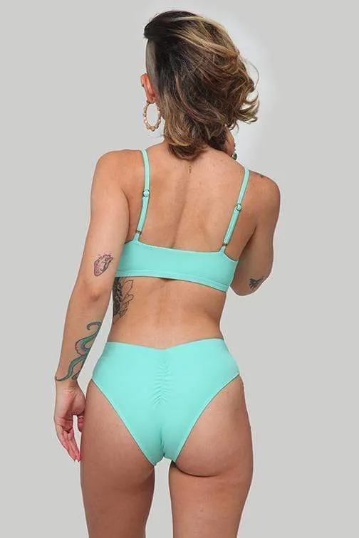 Hills Bottoms Ribbed Mint Green