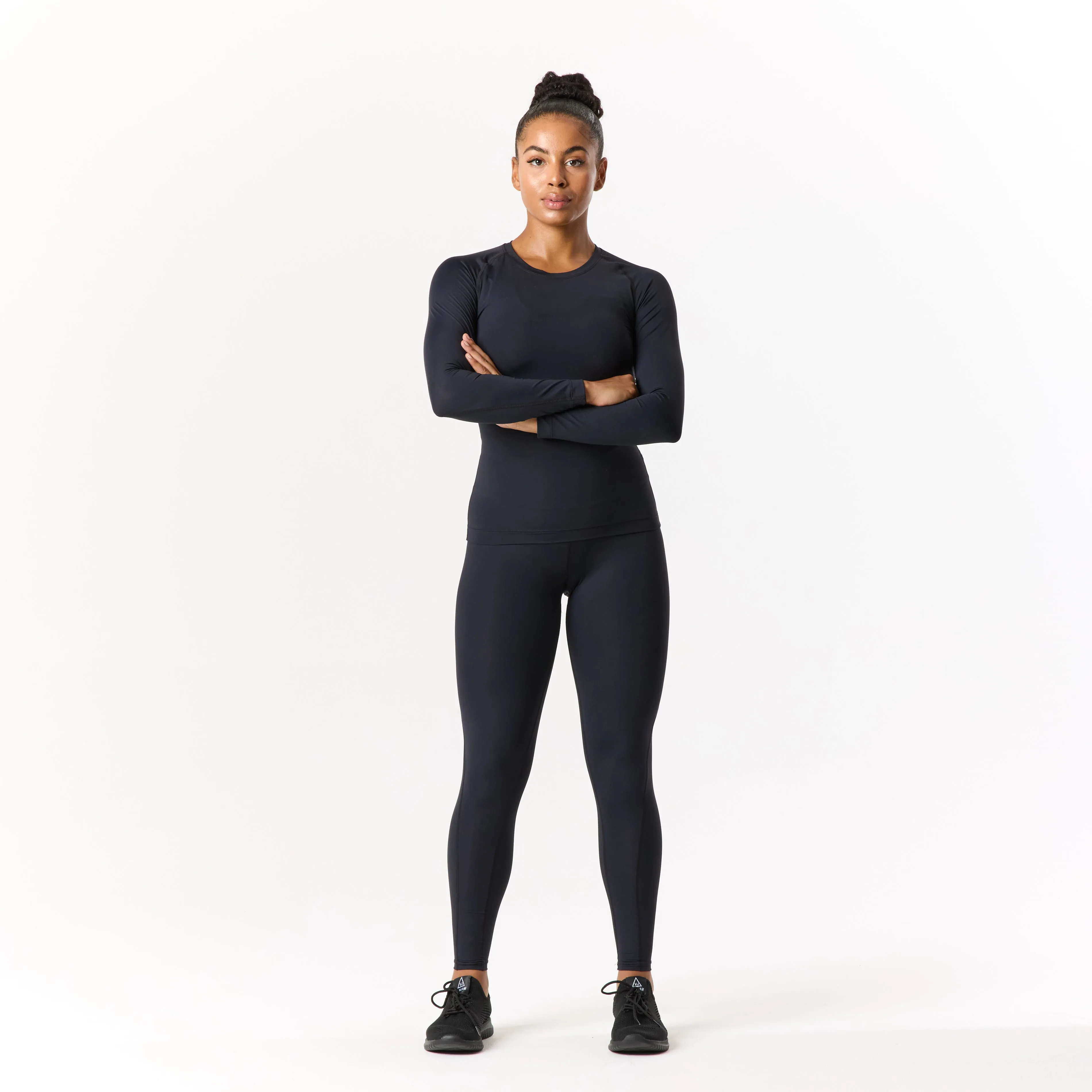 HYBRID Ax/Rx LONG SLEEVE WOMEN'S COMPRESSION SHIRT