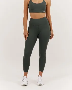 INSPIRE LEGGINGS 7/8 - FERN