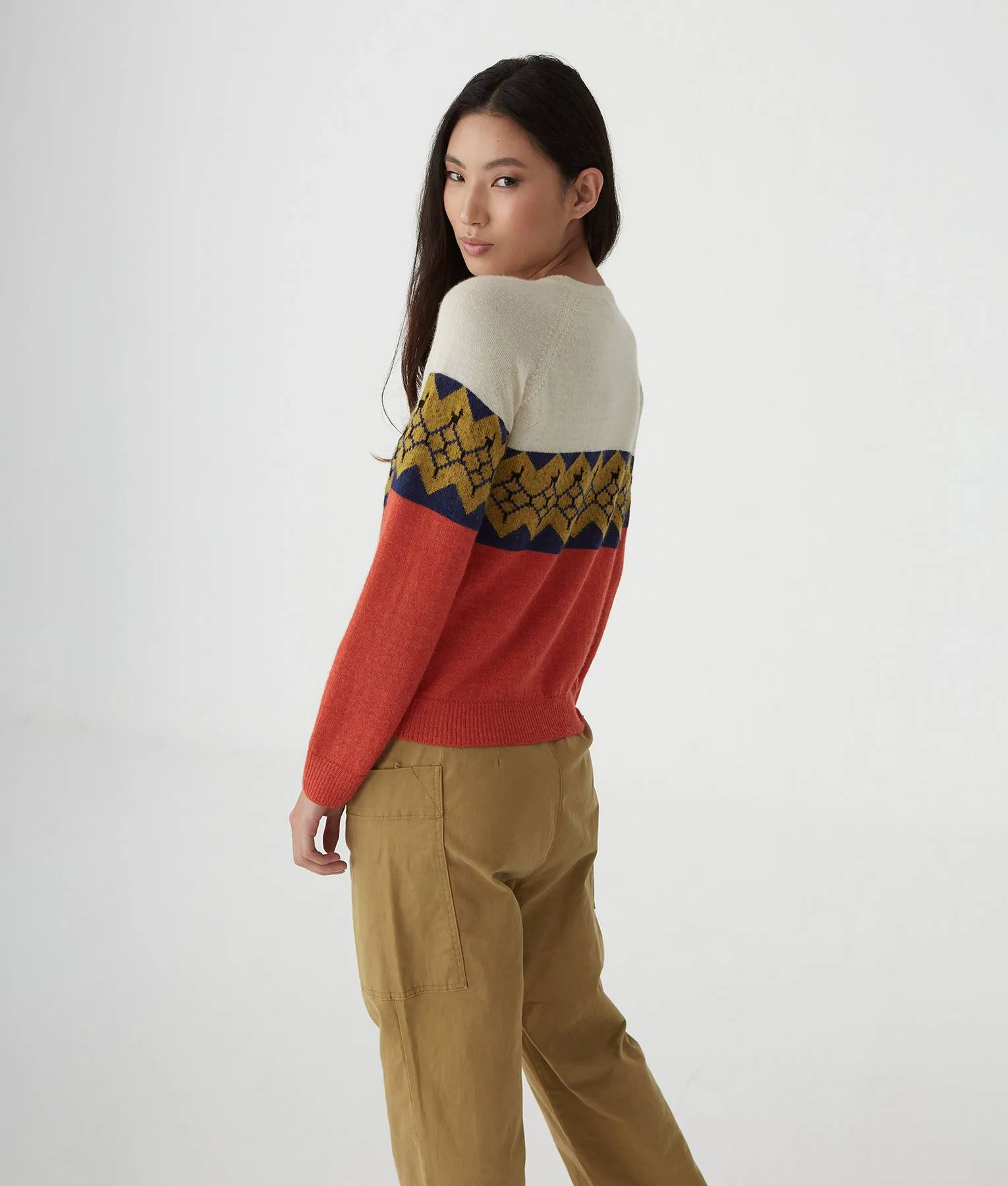 Intarsia Pullover