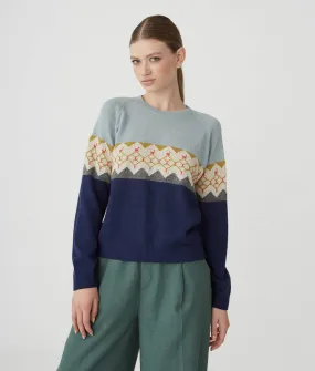 Intarsia Pullover