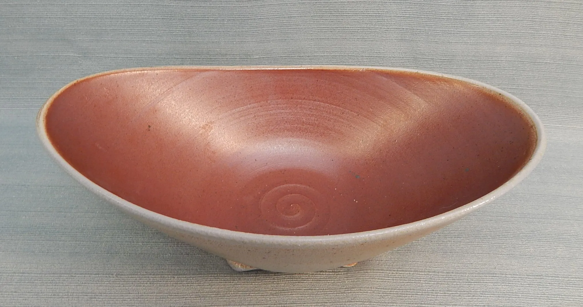 Iridescent Handmade Pottery Bowl