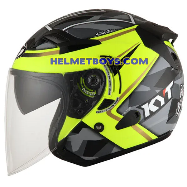 KYT Motorcycle Sunvisor Helmet ESPARGARO