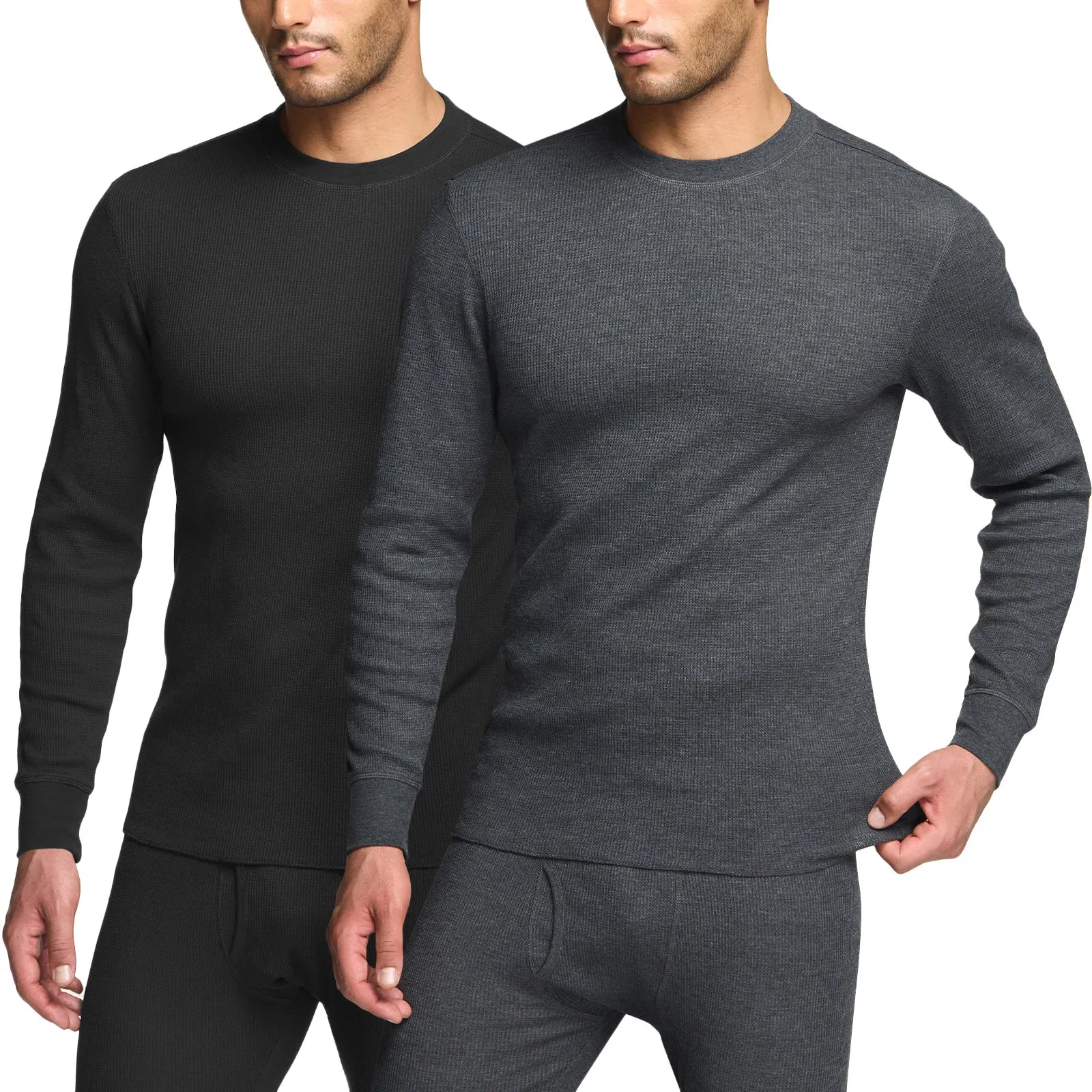 Long Sleeve Thermal Underwear Top - 2pack [HUD704]