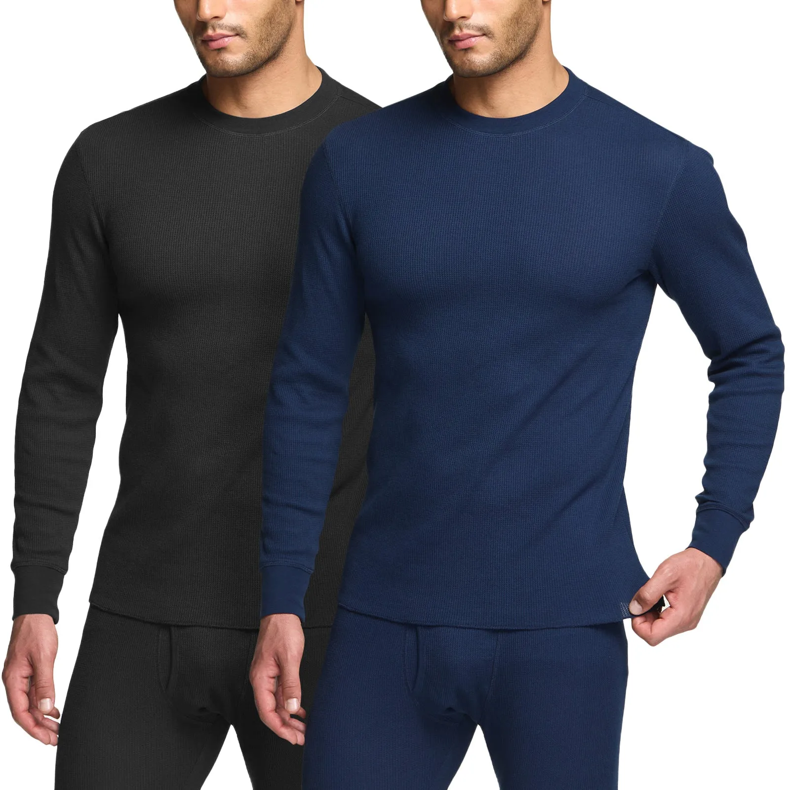 Long Sleeve Thermal Underwear Top - 2pack [HUD704]