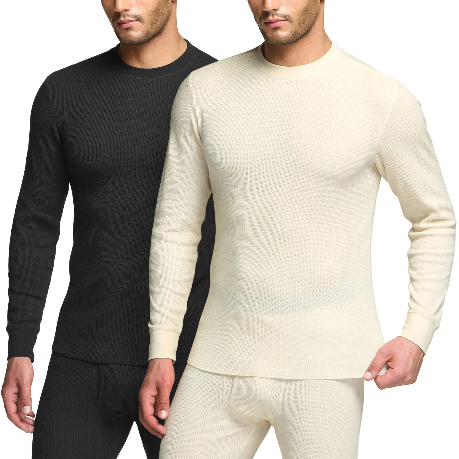 Long Sleeve Thermal Underwear Top - 2pack [HUD704]