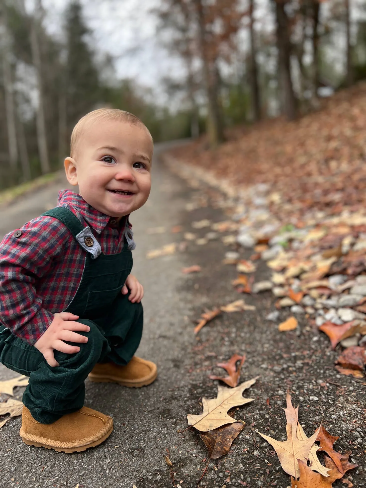 Me & Henry- PlAiD oNeSiE