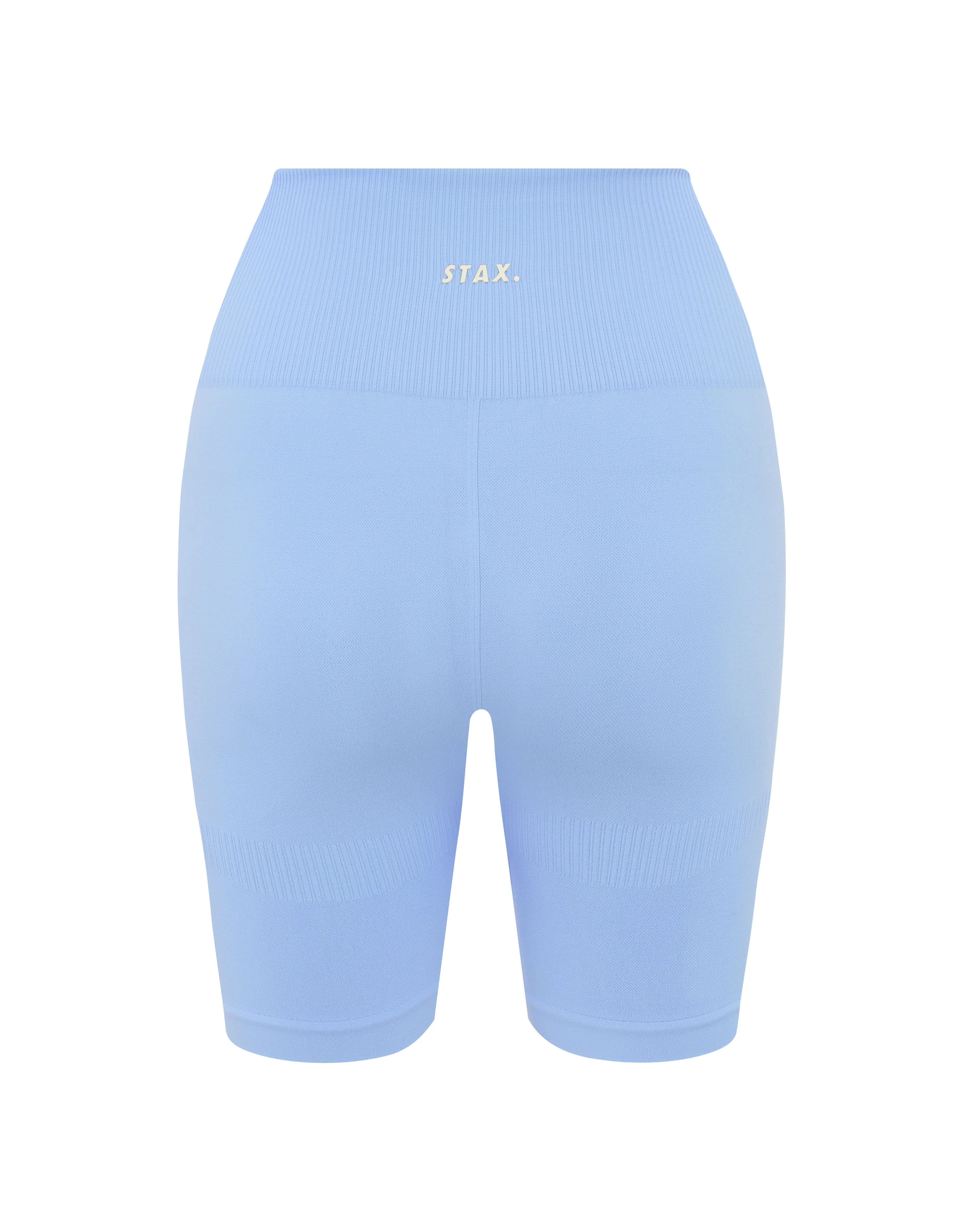 Premium Seamless Favourites Midi Bike Shorts - Baby Blue