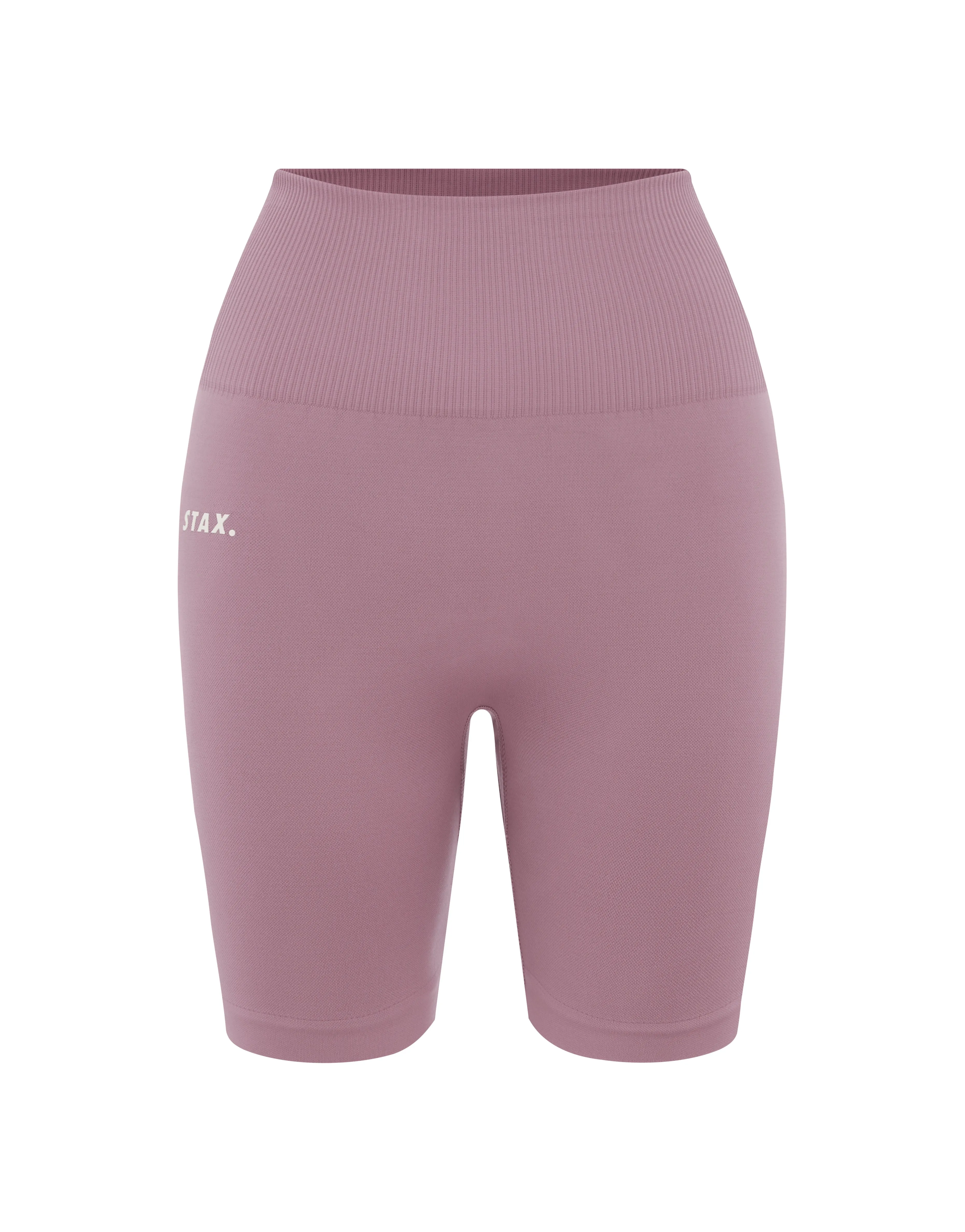 Premium Seamless Favourites Midi Bike Shorts - Dusty Rose