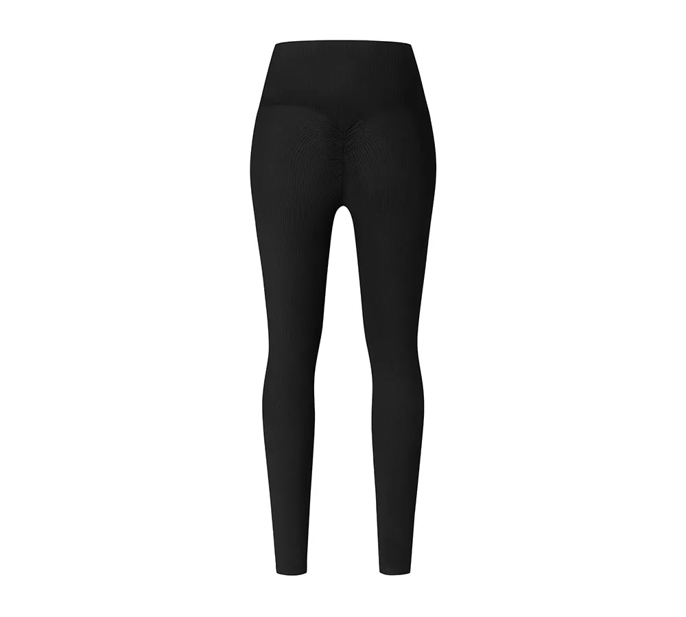 TARRAMARRA® High-Waist Ruched Butt Lifting Flow Ribbed Ankle Legging