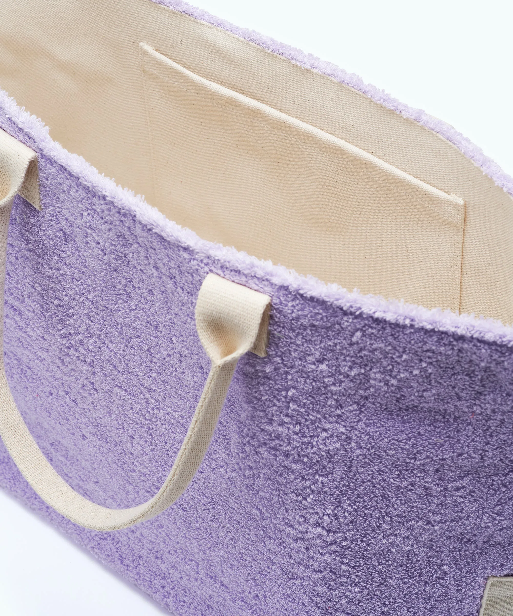 Terry Tote Bag Lavender