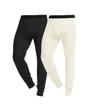 Waffle Thermal Underwear Pants - 2pack [HUP702]