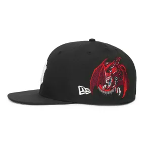 YUGIOH SLIFER LA FITTED HAT (BLACK) *PRE ORDER*